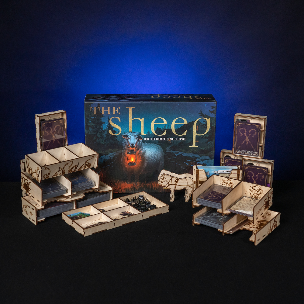 The Sheep Wooden Insert