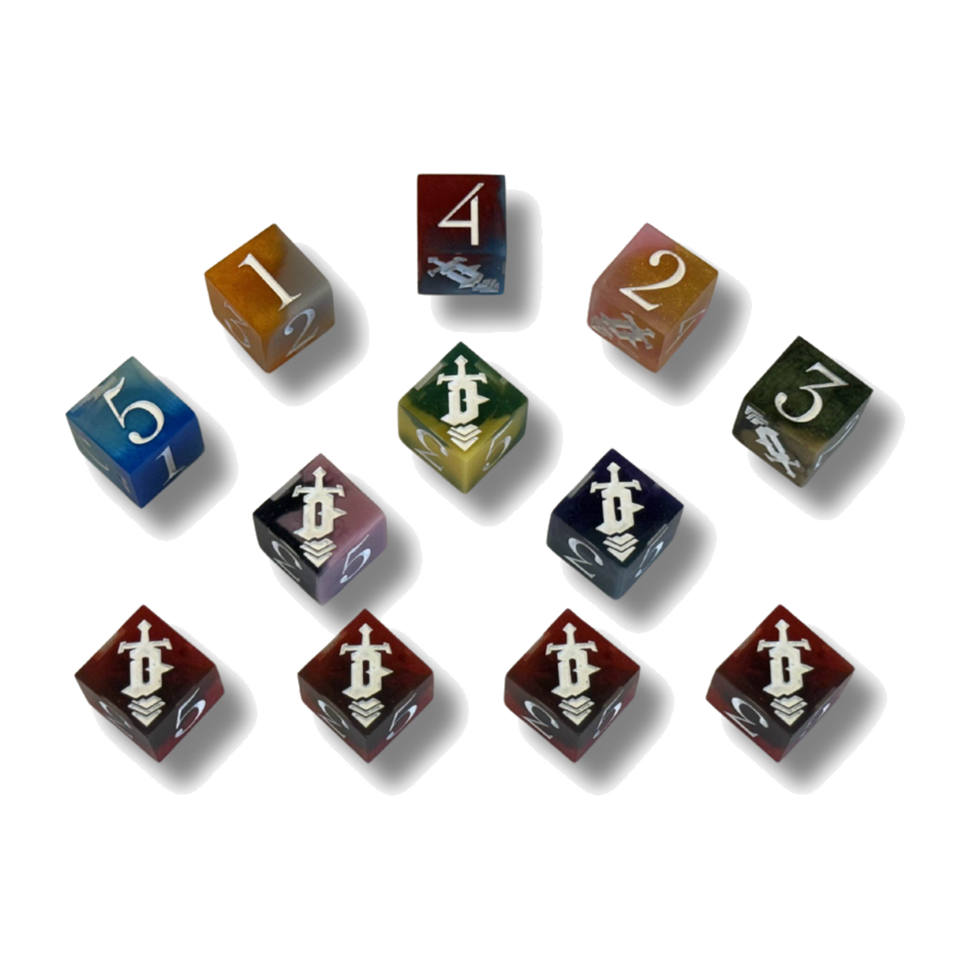 Shuffle Dungeons - Sharp Edge Dice