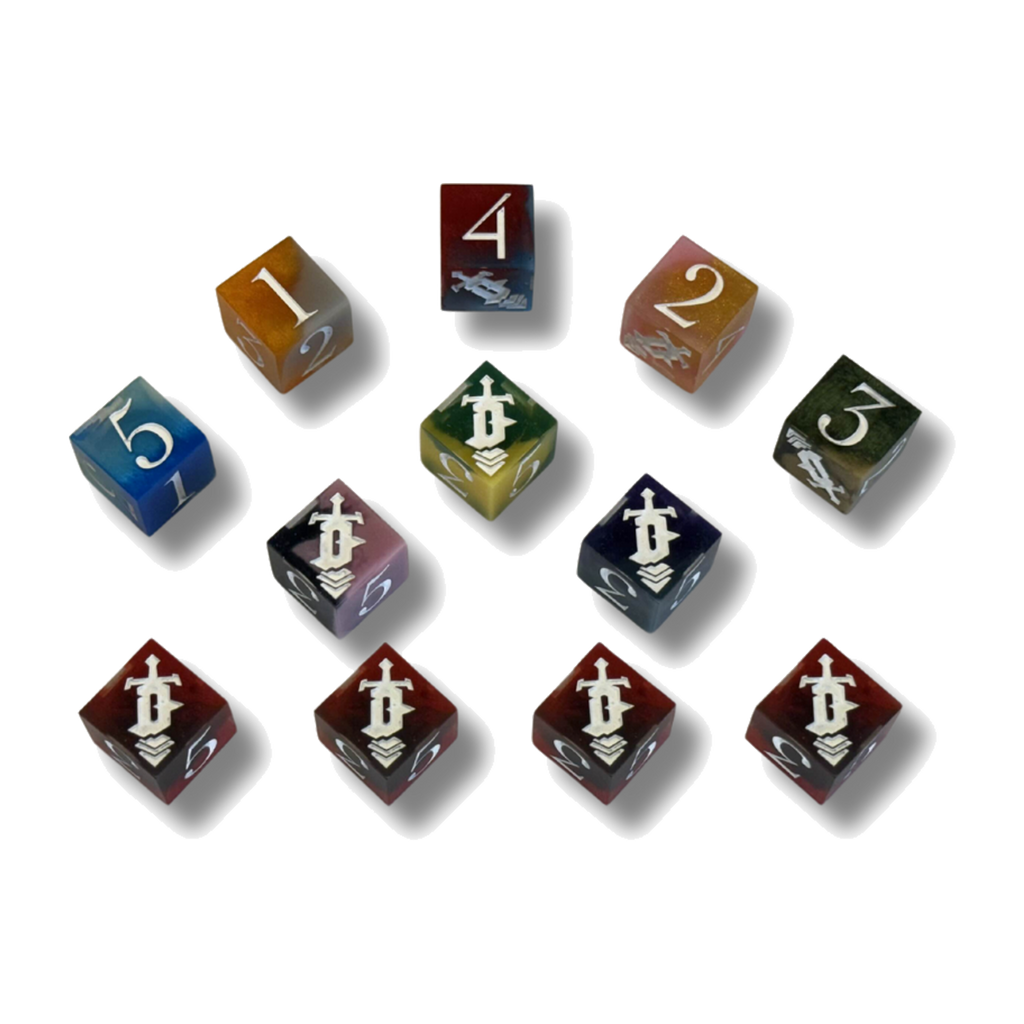 Shuffle Dungeons - Sharp Edge Dice