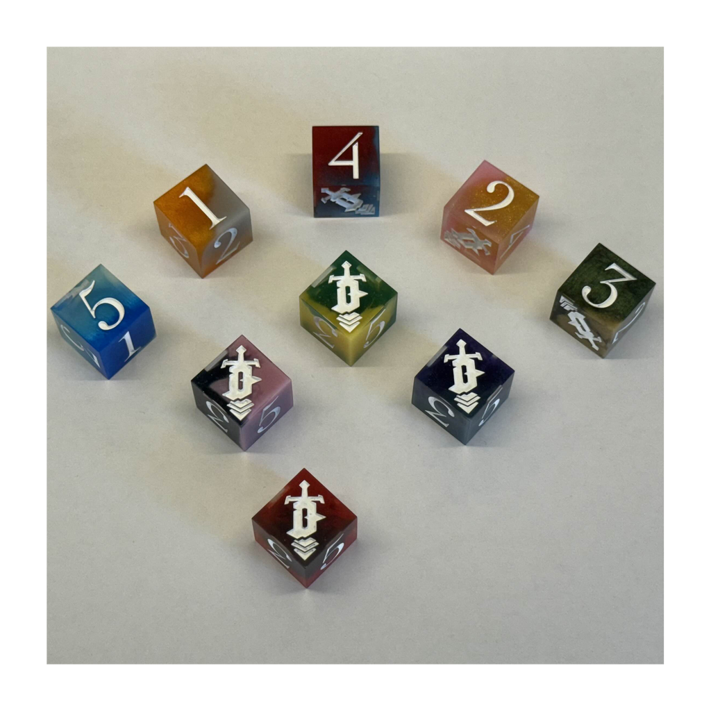 Shuffle Dungeons - Sharp Edge Dice