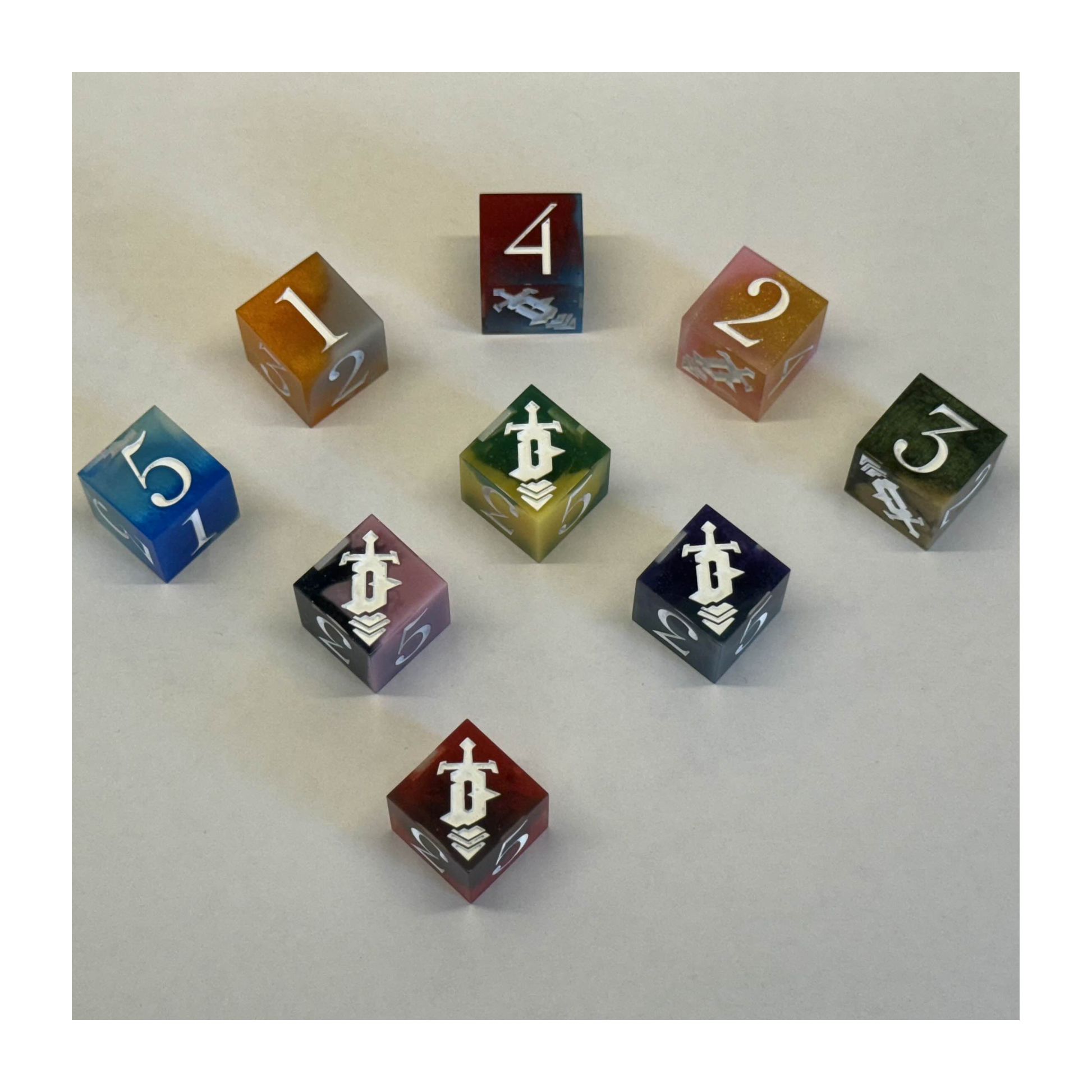 Shuffle Dungeons - Sharp Edge Dice