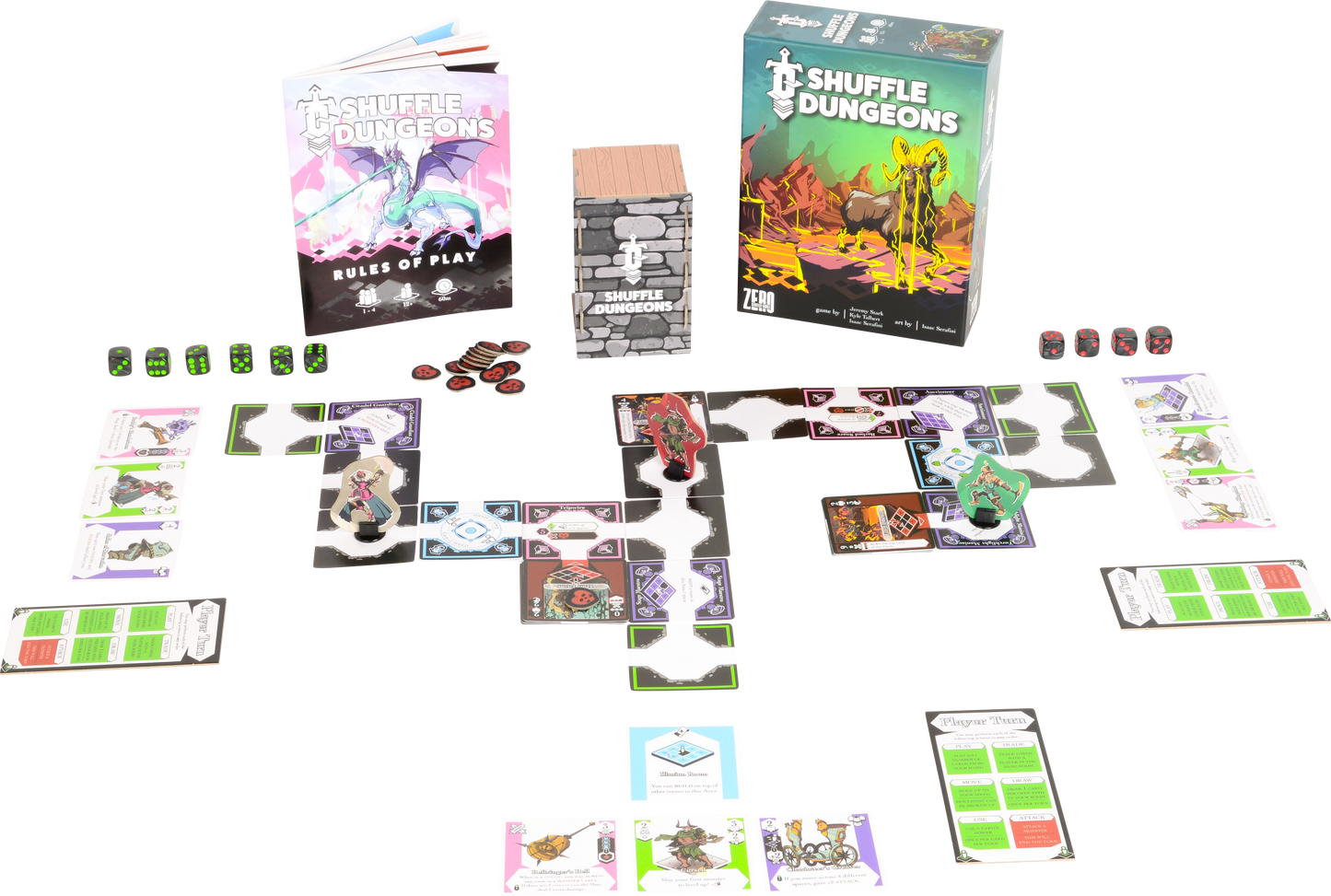 Shuffle Dungeons: The Co-op Board Game of Endless Dungeons